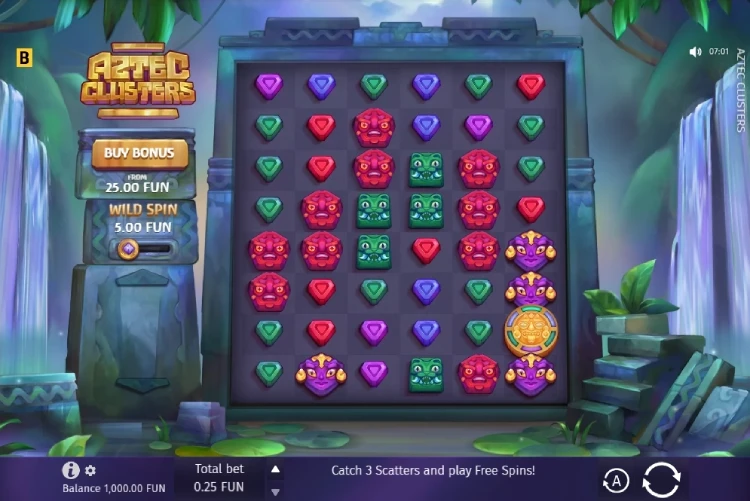 Aztec Clusters（アステカクラスター）