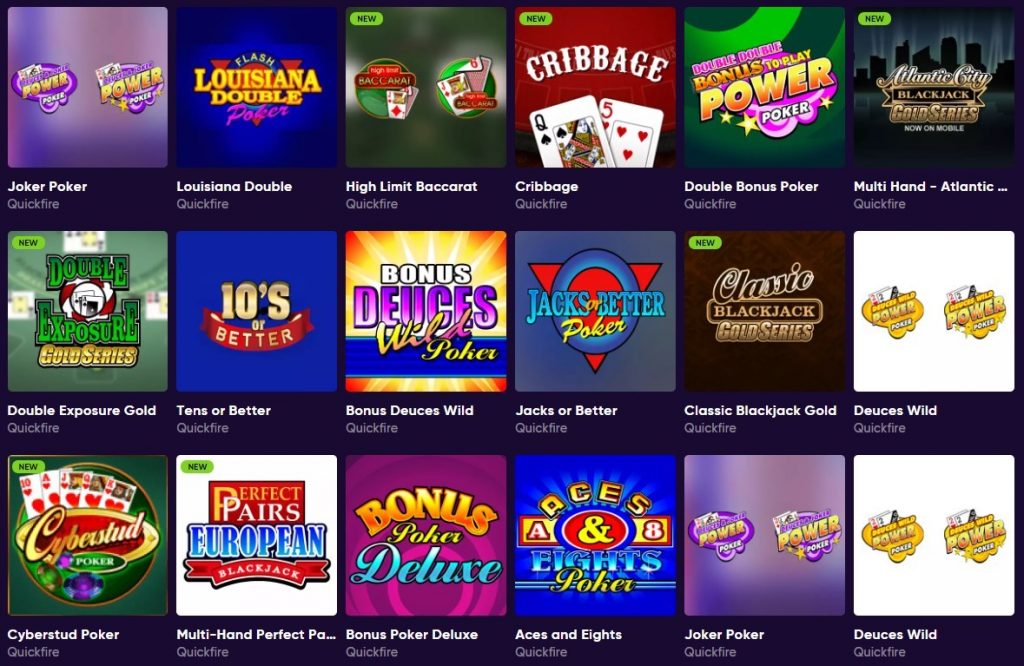 BaoCasino（バオカジノ）：その他のカジノゲーム