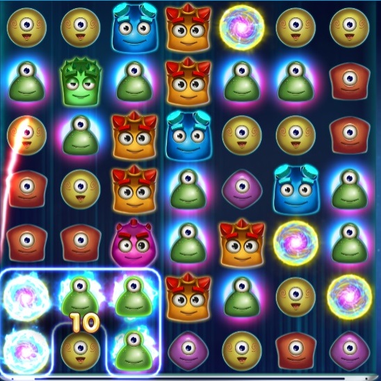 Gargantoonがワイルドを発生させる位置によってはただのハズレが一気に連鎖連鎖で大逆転の一手に……!?